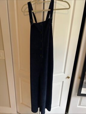 Women’s Navy Blue Corduroy Jumper